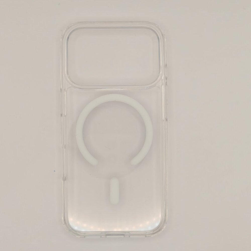 iPhone 17 Pro (6.3") Clear Case with MagSafe + Screen Protector – New